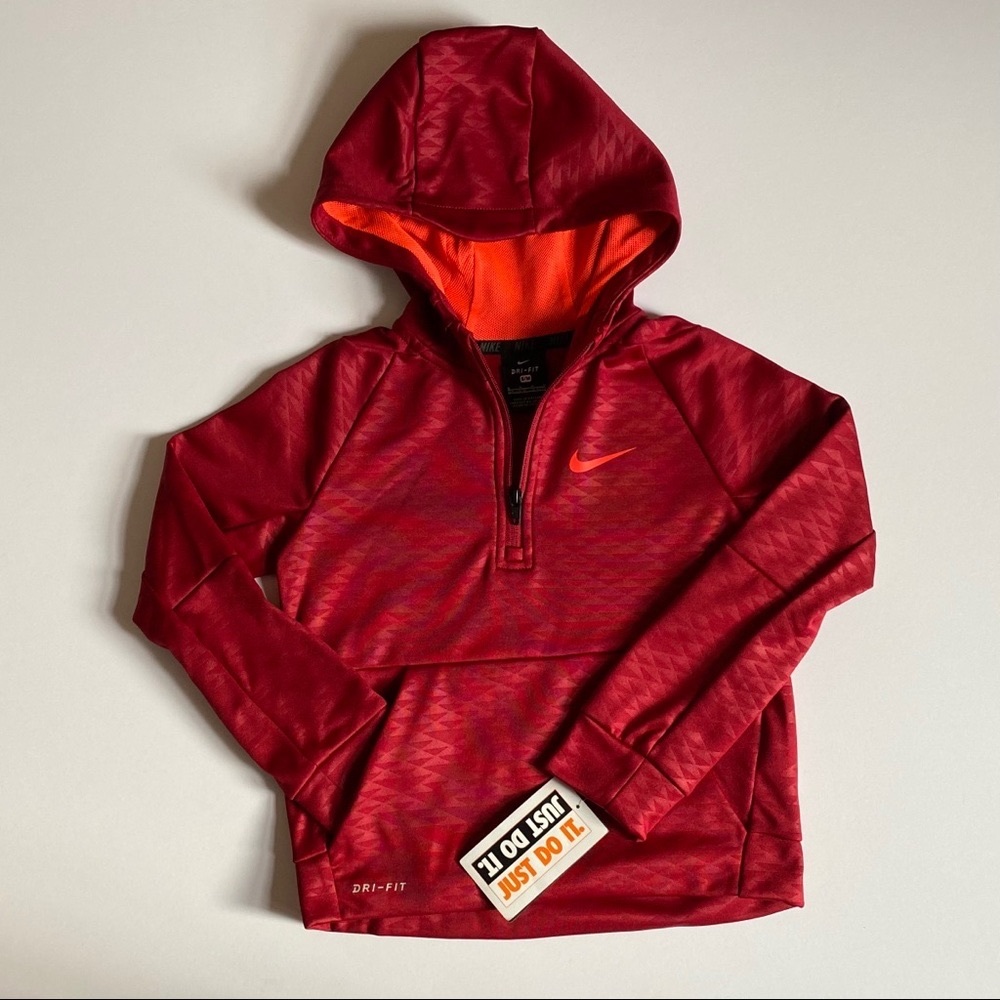 NIKE “Red Crush” Therma Sweatshirt